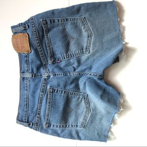 Vintage Levi’s cutoff shorts